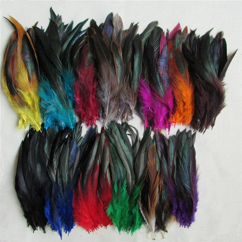 13 kind of high quality DIY dye pheasant  feather 50  root sell 12.5-20cm/ 5-8'' ► Photo 1/1
