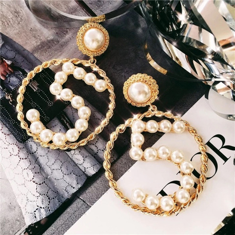 Hoop Earrings Chanel Earrings Aliexpress Fashion High Quality