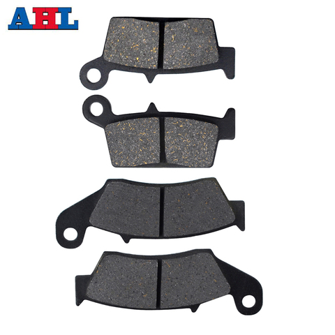 Motorcycle Front and Rear Brake Pads For Kawasaki KX125 1995-2008 KLX250 D - Tracker For HONDA XR600R XR650L XR650R ► Photo 1/5