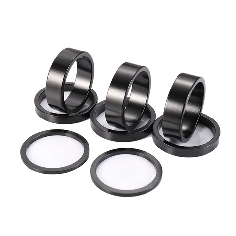 8 PCS 2/5/10mm Bicycle Mountain Bike MTB Cycling Aluminum Alloy 28.6mm Upper End Of Front Fork Headset Spacer Washer ► Photo 1/6