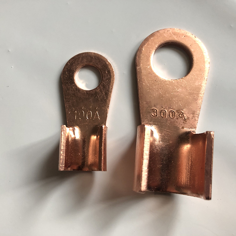 100A 300A Open Mouth Copper Nose Spot Welding Accessories Spot Welder OT-100A OT-300A Battery Cable Connector Terminal Crimping ► Photo 1/4