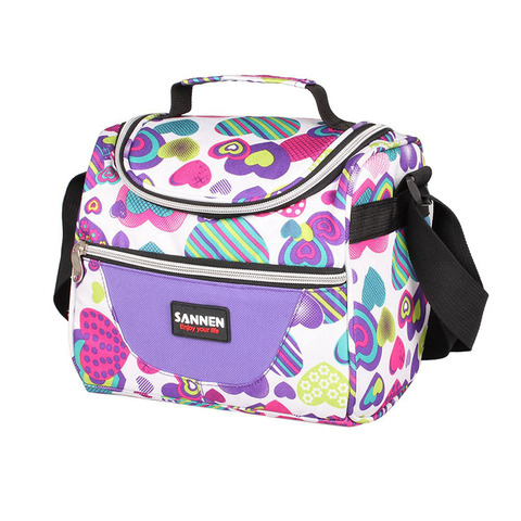 Kids Lunch Bag Thermal Insulated Picnic Cooler Box for School Work/Girls Boys Women Men Reusable Food Storage Bags ► Photo 1/6