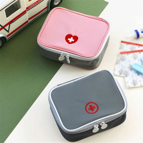 Cute Mini Portable Medicine Bag Storage First Aid Kit Medical Emergency Kits Organizer Household Pill Bag Travel Accessories ► Photo 1/6