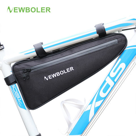 NEWBOLER Bicycle Triangle Bag Bike Frame Front Tube Bag Waterproof Cycling Bag Battery Pannier Packing Pouch Accessories No Lip ► Photo 1/6