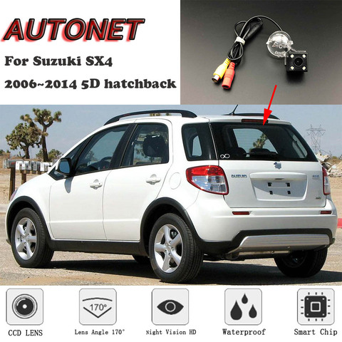 AUTONET Backup Rear View camera For Suzuki SX4 2006~2014 5D hatchback Night Vision/license plate camera/parking Camera ► Photo 1/6