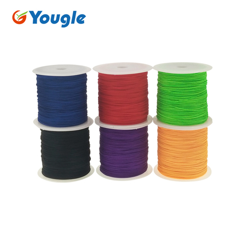 YOUGLE 0.75mm nylon Paracord 1 Strand parachute Fishing line Tent wind multifunctional fixed clothesline rope 100M 328FT 95LB ► Photo 1/6