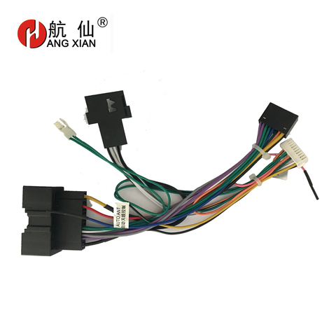 2 din Car Radio Female ISO Radio Plug Power Adapter Wiring Harness Special for Ford Fiesta 2009-2012 harness power cable ► Photo 1/4