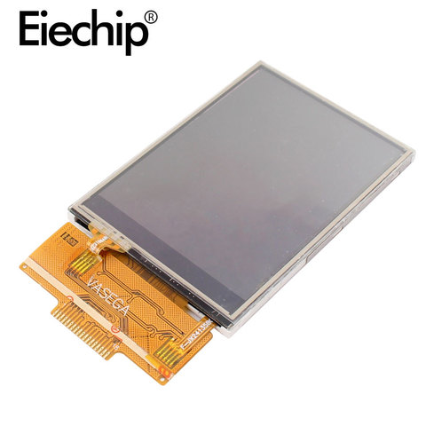 IPS display ILI9341 2.4 inch SPI Serial TFT LCD touch screen display 4IO Port 18 pin 240X320 for Arduino diy module 2.4inch ► Photo 1/6