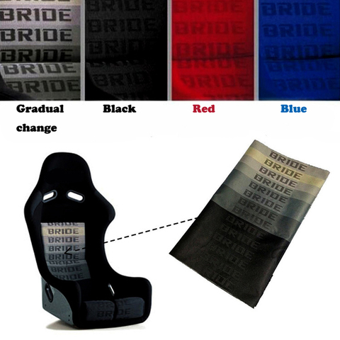 JQTUNING-RACING JDM Style BRIDE Racing Car Seats Cover Fabric Bride Fabric  (1PC=1m*1.6m ) ► Photo 1/5