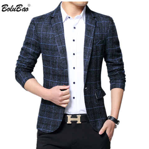 BOLUBAO Mens Wedding Suit Male Blazers Slim Fit Suits for Men Costume Business Formal Party Blazer Men's ► Photo 1/5