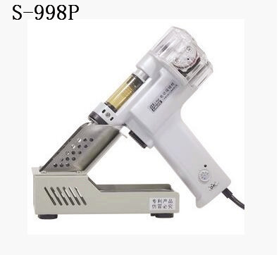 S-998P PN-998 Electric Vacuum Double-Pump Solder Sucker Desoldering Gun Soldering Iron 220V 100W ► Photo 1/6