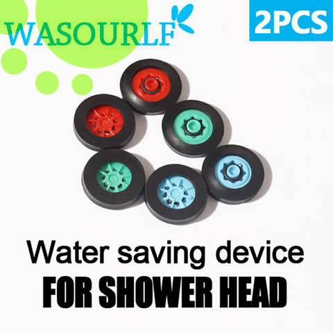 WASOURLF 2 PCS Water Saving Device Regulator 4L 6L 8L Aerator Water Controller Reducer Shower Head Faucet Shower Hose Pipe Bath ► Photo 1/6