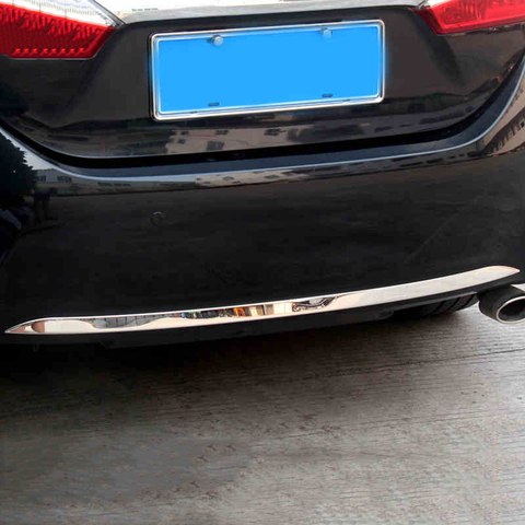 New Interior Fit for corolla E170 2015 2016 2017 2022 Stainless Steel Rear Door Bumper Bottom Cover Trim ► Photo 1/2