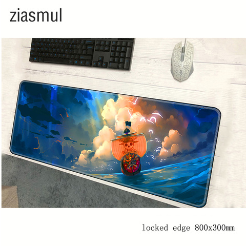 One Piece padmouse 800x300mm pad to mouse Adorable notbook computer mousepad Luffy gaming mouse pad gamer to laptop mouse mats ► Photo 1/5