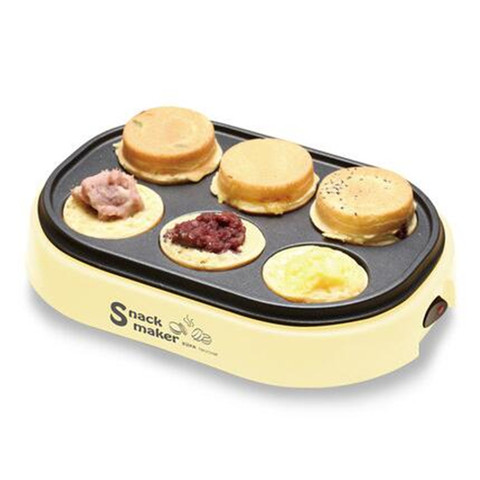 220V Electric Eggs Roasted Hamburger Machine Red Beans Cake Crepe