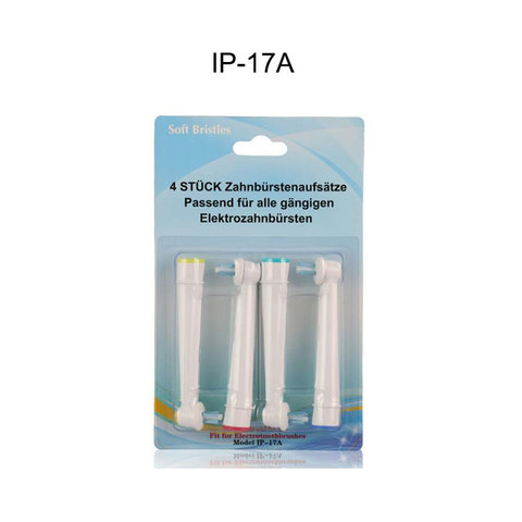 4pcs Model IP-17A For Oral B Power Tip Replacement Brush Heads  Oral Hygiene Clean Teeth Tools ► Photo 1/6