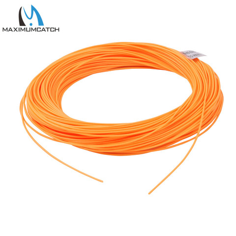 Maximumcatch Running Fly Line 0.7mm 0.9mm Orange and Yellow Fly Fishing Shooting Line ► Photo 1/6