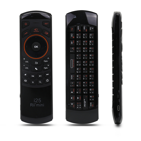 Original Rii i25 Russian  2.4G Mini Wirless Keyboard Air Fly Mouse Remote Control For PC HTPC IPTV Smart Android Google TV Box ► Photo 1/6