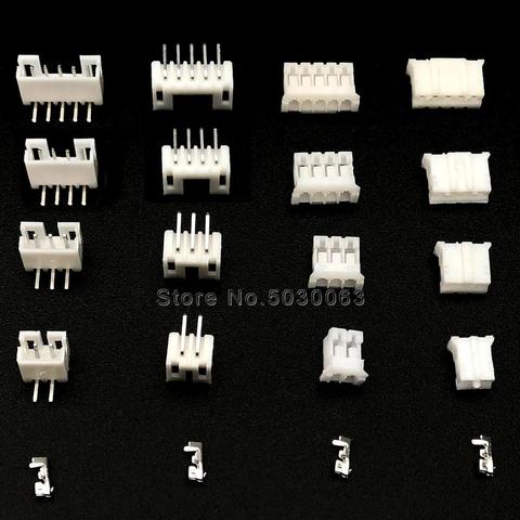 Sets PH2.0 Right Angle 2/3/4/5/6/7-16p PH-AW 2.0mm pitch Terminal Kit/Housing/Pin Header 90° bending needle JST Wire Connectors ► Photo 1/5