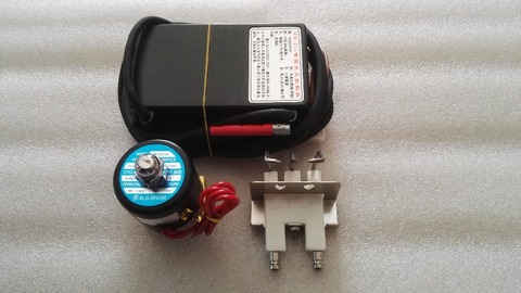 220-240V Gas Ignition Control Unit With Sparking Ignitor&Solenoid Valve, Pulse Black Box Auto Gas Lighter Module For Oven ► Photo 1/6