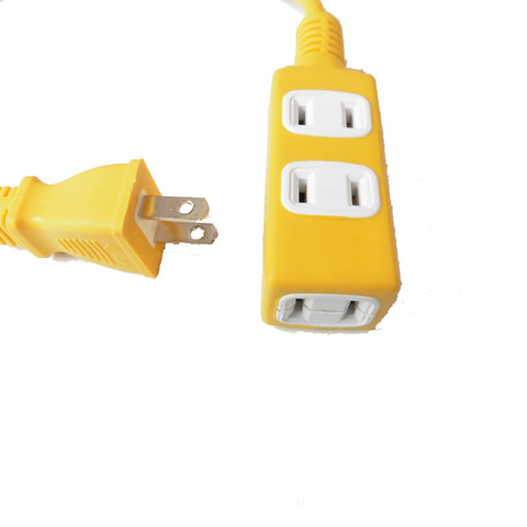 Electrical Socket 1 to 3 Japan Power Socket Outlet Two flat plug HOME Electromobile charger Power Strip overall length 50CM ► Photo 1/1