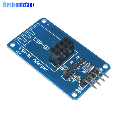 ESP8266 ESP-01 Serial WiFi Wireless Adapter Module 3.3V 5V Esp01 Breakout PCB Adapters Compatible For Arduino ► Photo 1/6
