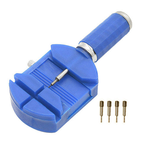 Wrist Bracelet Watch Band Link Slit Strap Remover Adjuster + 5 Pins Repair Tools ~ LL ► Photo 1/6