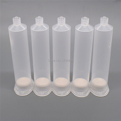 5pc 30ml Glue Dispensing Syringe Barrel 30cc Glue Adhesive Dispenser Industrial Syringe Tube for 30ml UV Glue Gun Manual Tool ► Photo 1/2