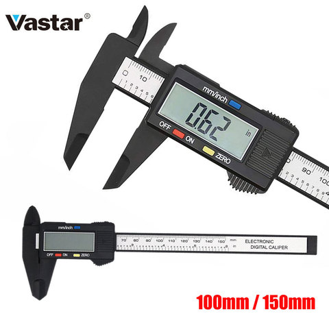 Digital electronic caliper vernier caliper measuring instrument 100mm 150mm ruler 
