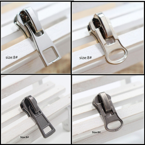 5 pcs 8# mix zipper repair kits zipper pull Metal zipper slider,zipper head,Garment,bag and suitcase accessories,clothes,18 ► Photo 1/6