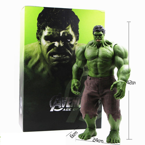 Hot Incredible Hulk Hulk Buster Hulkbuster 42CM PVC Toys Action Figure Hulk Smash ► Photo 1/5