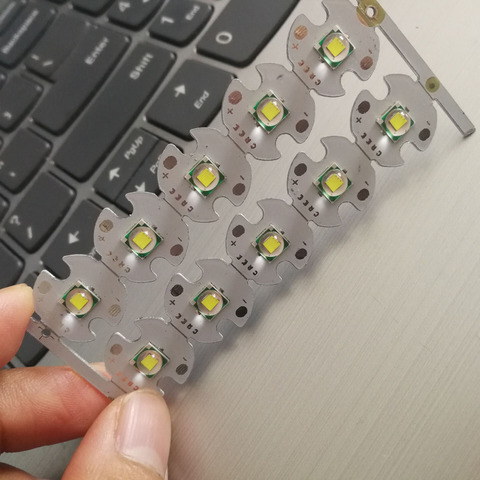 CREE XML XM-L T6 LED U2 10W WHITE High Power LED chip on 12mm 14mm 16mm 20mm PCB ► Photo 1/2