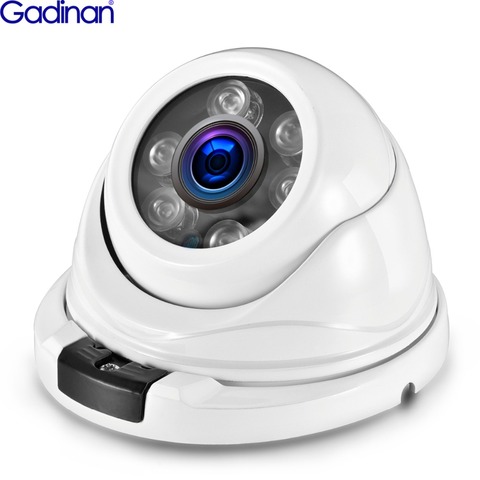 GADINAN 2.8mm Wide-angle Full HD 1080P 2MP POE Dome Security Camera IP Wired Outdoor Indoor Waterproof Vandalproof with Infrared ► Photo 1/6