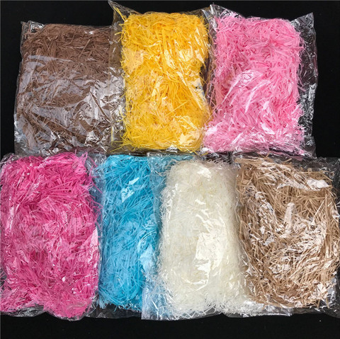 10g Colorful Shredded Paper Gift Box Filler Wedding Birthday Party Favors Decoration Crinkle Cut Paper Shred Packaging Gift Bag ► Photo 1/6