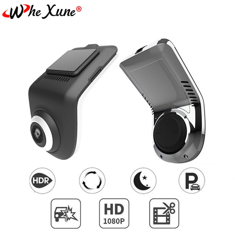 WHEXUNE original U3 Mini HD car Camera ADAS USB Car DVR Camera Auto Video Recorder Dash Cam for Android System Navigation Player ► Photo 1/6