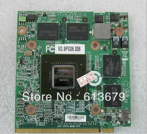 GeForce 9600M GT GDDR3 512MB MXM G96-630-A1 for Acer Aspire 6930 5530G 7730G 5930G 5720G Laptop Graphics Video Card Free Ship ► Photo 1/4