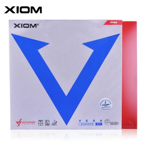 XIOM Original VEGA Europe DF Table Tennis Rubber Ping Pong Sponge Tenis De Mesa ► Photo 1/6