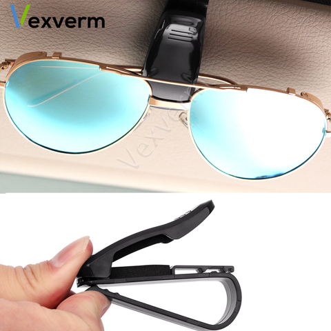 Car Sun Visor Sunglasses Eyeglasses Glasses Holder Ticket Clip Multi-Function Auto Fastener Clip Auto Accessories Car Styling ► Photo 1/6