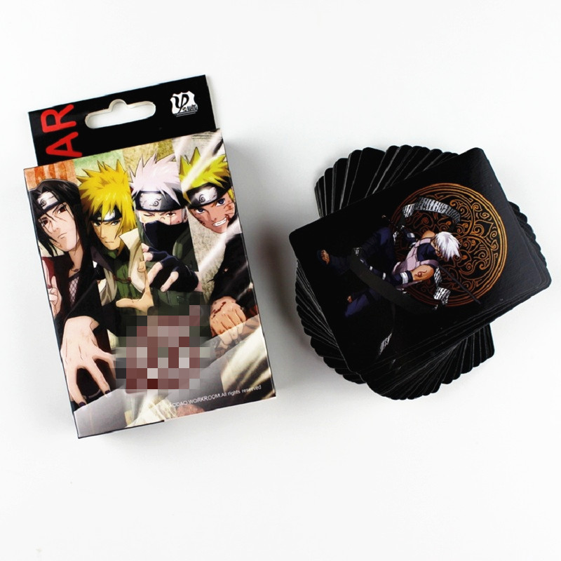 1pc Anime Naruto Paper Game Playing Cards Poker Collection Great Present 