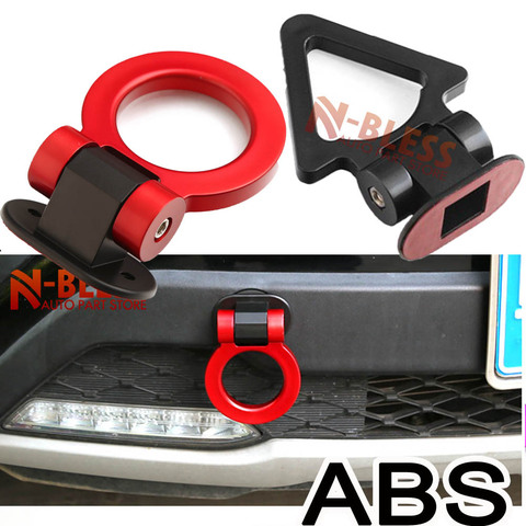 Racing Universal ABS Bumper Sticker Adorn Car Dummg Tralier Tow Hook Kit Car Modification Decoration ► Photo 1/6