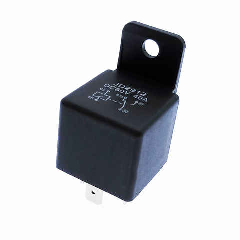 40A Auto Car relay JD2912 5 Pin DC 12V 24V 36V 48V with Mounting Hole Coil Power 1.8W Automobile Control Device ► Photo 1/1