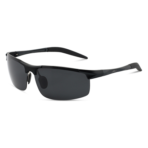 JULI Men's Polarized Sunglasses Frameless Sports Travel Driving Unbreakable Aluminum Magnesium Metal UV400 Male Eyewear ► Photo 1/6