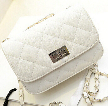 2022 New Small Orange White Shoulder Bag Design Pu Leather Small Litchi  Pattern Handbags Mini Tofu Bags With Zipper Closure - Shoulder Bags -  AliExpress