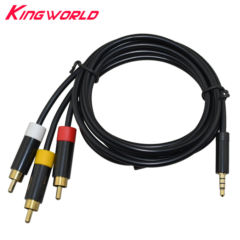 Individualiteit Ladder Kindercentrum High quality 3RCA AC Audio Video AV RCA Composite Cable for Cord Xbox 360 E  Console - Price history & Review | AliExpress Seller - Kingworld Store |  Alitools.io