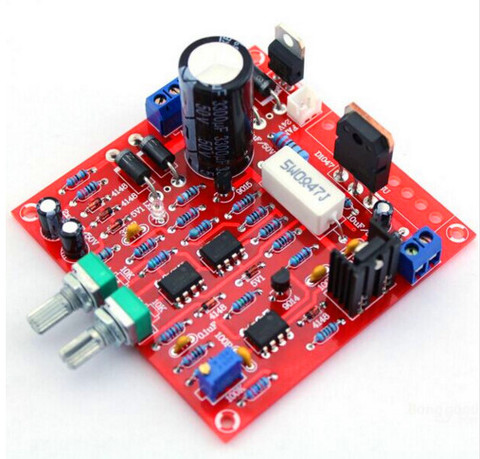 HAILANGNIAO 5set 2017 NEW new Red 0-30V 2mA-3A Continuously Adjustable DC Regulated Power Supply DIY Kit for school education ► Photo 1/1