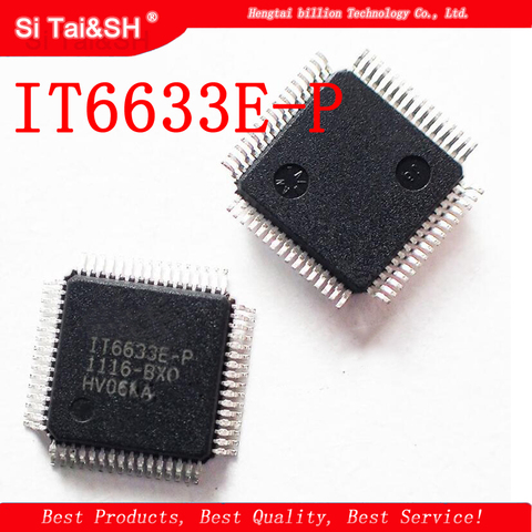 2pcs/lot IT6633E-P IT6633E P QFP-64 LCD TV New logic board chip IC ► Photo 1/1