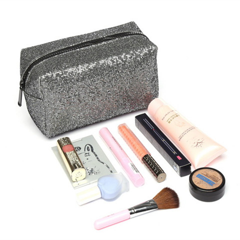 Sequins Cosmetic Bag Large Capacity Clutch Handbag Evening Clutch Envelope Bag BlingBling Makeup Bag Pouch ► Photo 1/6