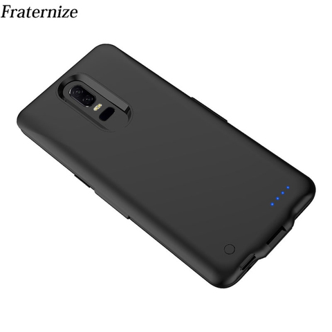 5000mAh Slim Battery Charger Case for Oneplus 6 Battery Cover Slim External Power Bank Backup shockproof Charging Back Cover ► Photo 1/6