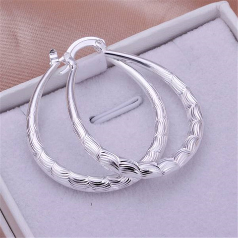 wedding silver color earrings for lady women gold color wedding gift lady hot fashion jewelry high quality factory price E295 ► Photo 1/6