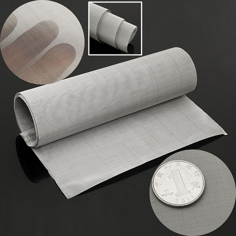 1pc 100 Mesh Woven Wire Filter Stainless Steel Woven Wire Sheet Cloth Screen Filter Sheet 30x90cm ► Photo 1/6